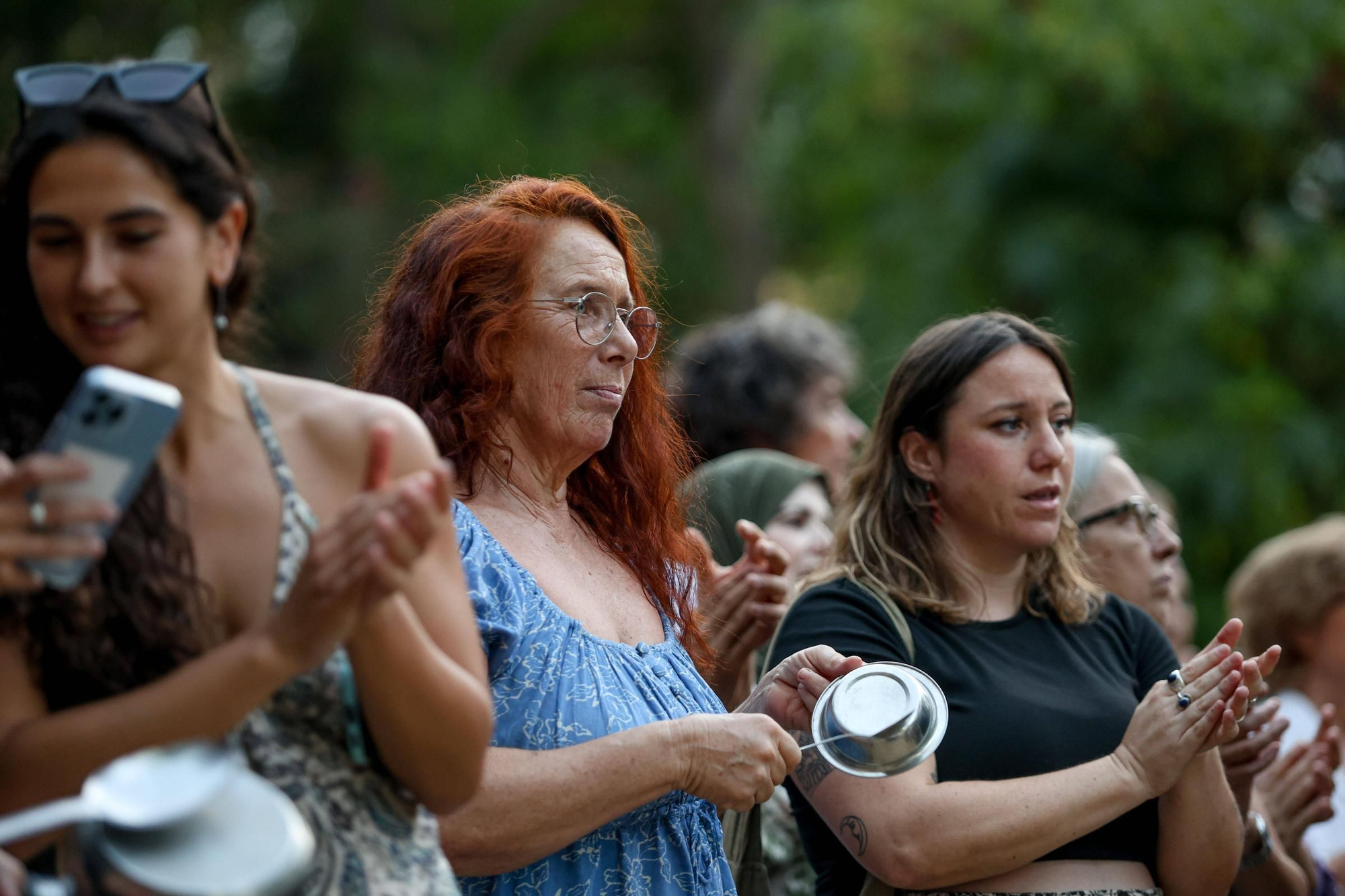 Concentración/Cacerolada convocada por la Plataforma de Solidaridad con el Pueblo Palestino bajo el lema Stop Holocausto Palestino