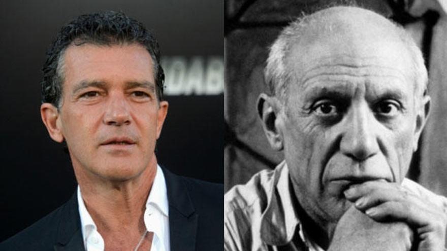 Antonio Banderas y Pablo Picasso