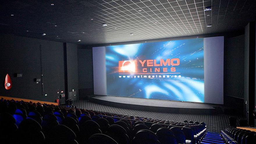 Una sala de los cines Yelmo