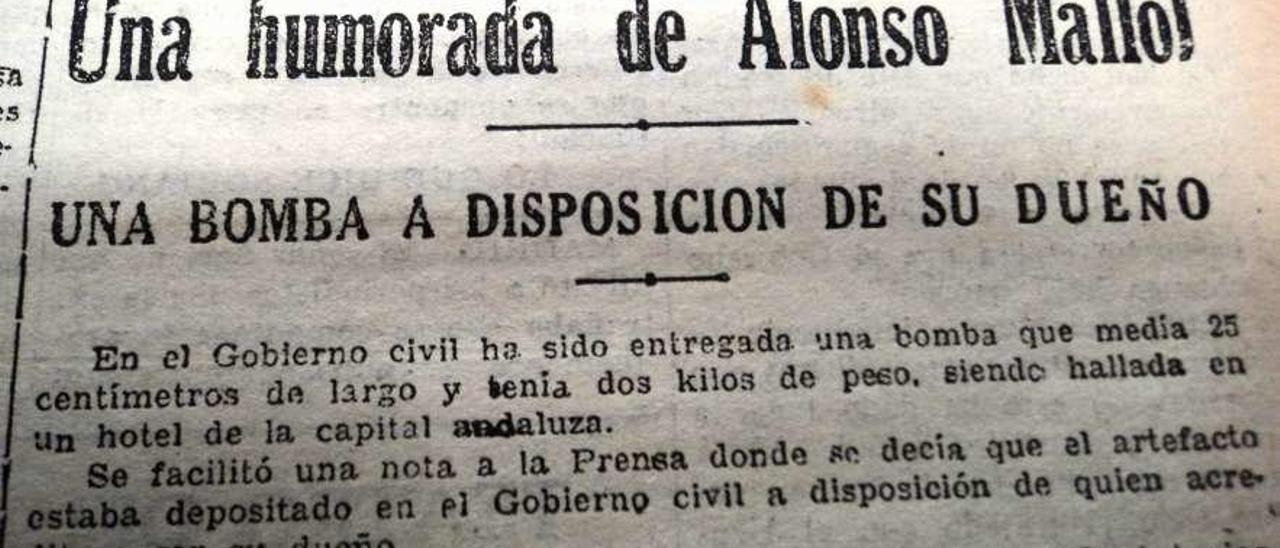 Anuncio publicado en un diario cordobés.