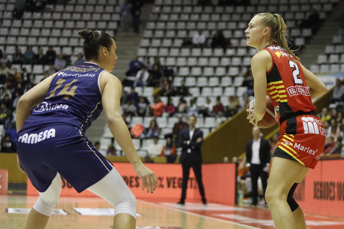 Magarity defensava per Raquel Carrera en l’últim partit a Fontajau
