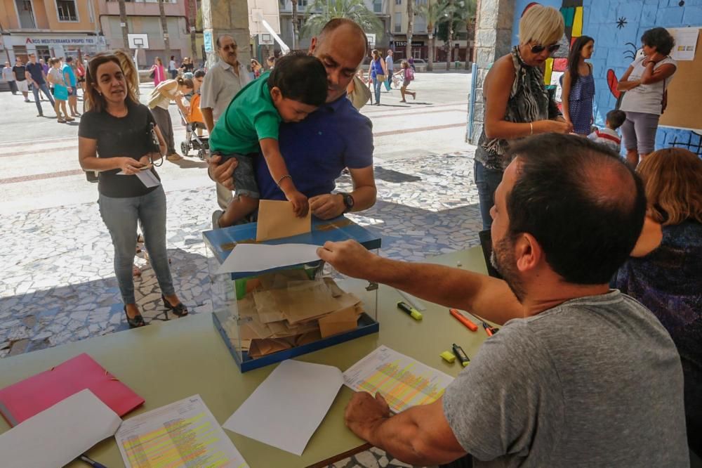 Votaciones de la jornada continua en Elche