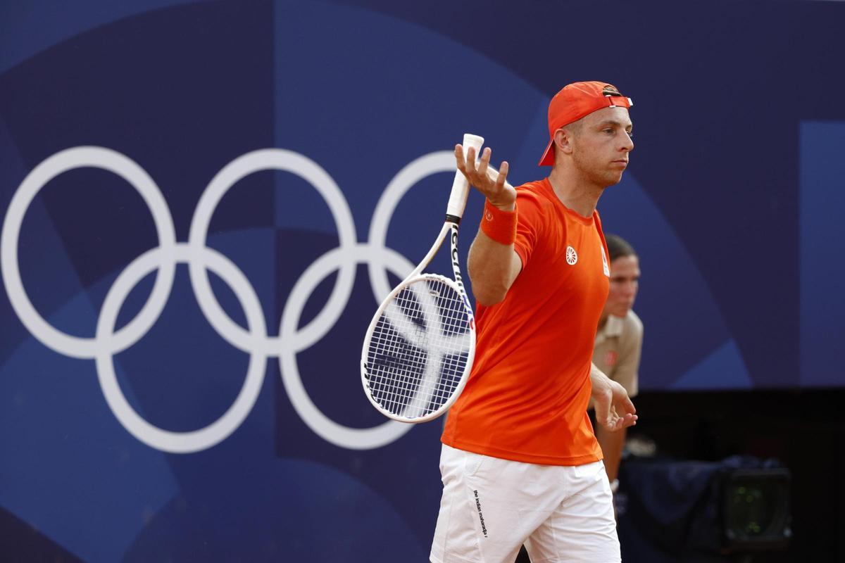 El partido entre Griekspoor y Alcaraz, en imágenes