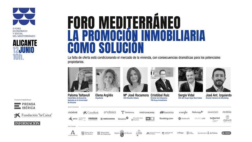 FORO MEDITERRÁNEO | La promoción inmobiliaria como solución
