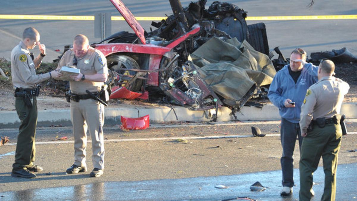 Accidente de coche Paul Walker