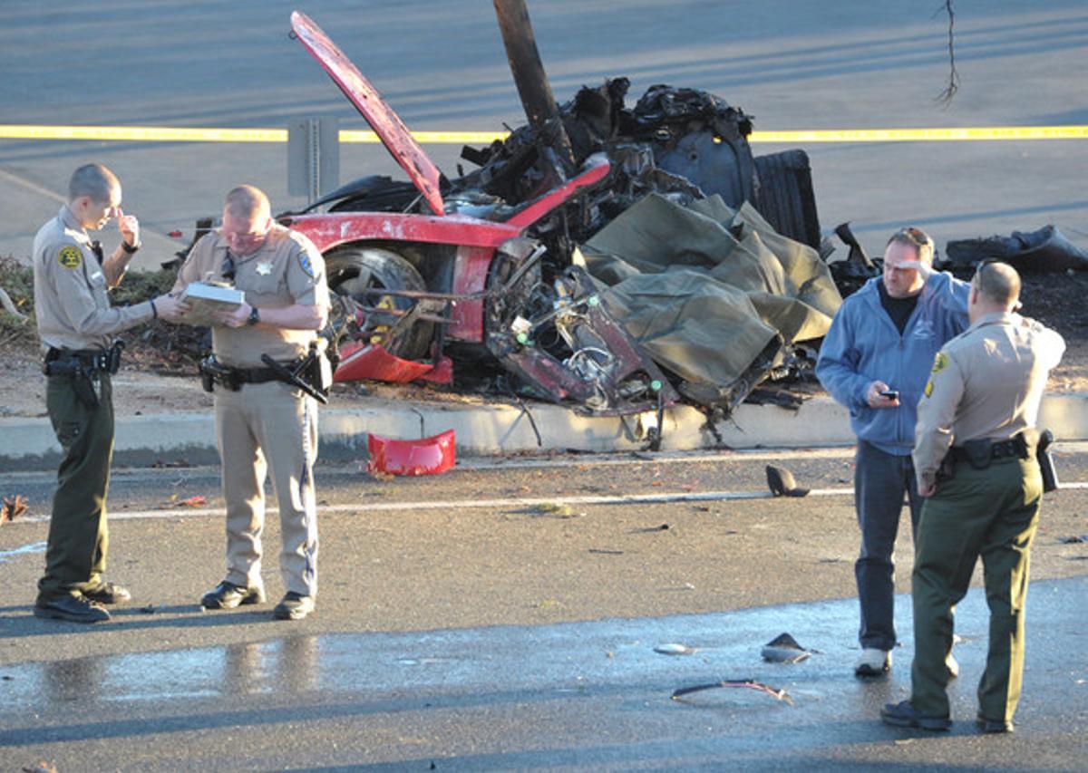 Fatal accident de trànsit on mor el reconegut actor de ’Fast and furious’, Paul Walker, als 40 anys.