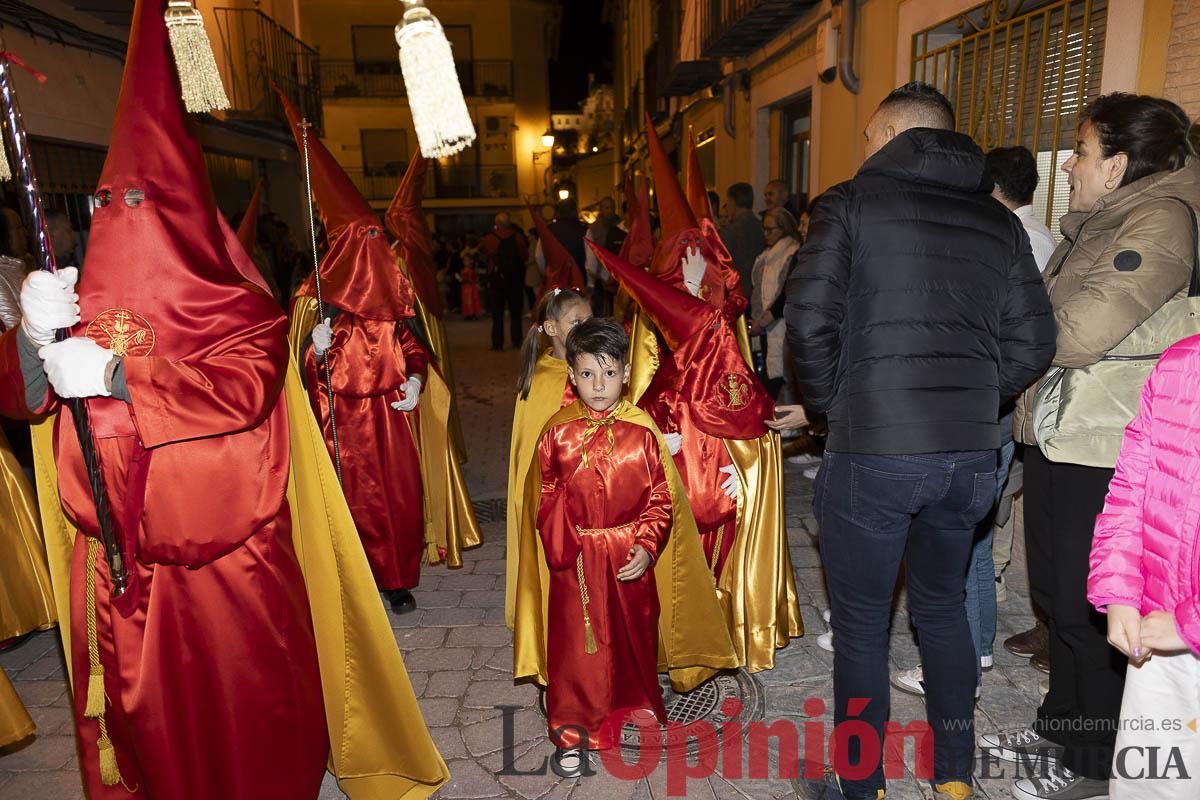 Los niños toman las calles de Caravaca en la procesión de Lunes Santo