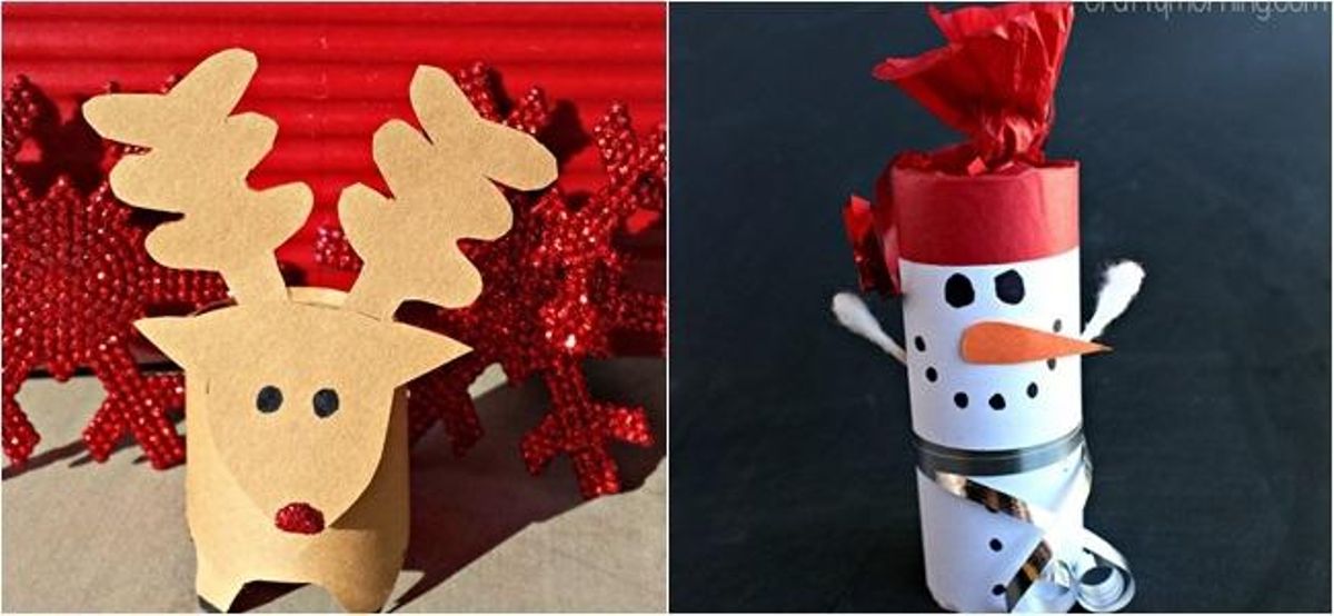 Diez manualidades de Navidad para hacer con niños