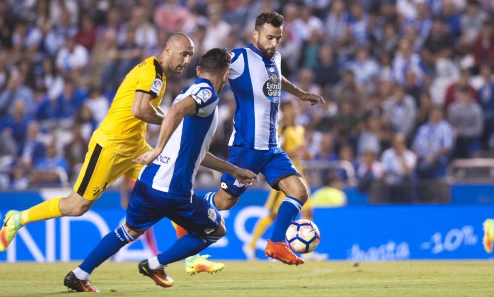 El Dépor sufre, pero gana al Eibar