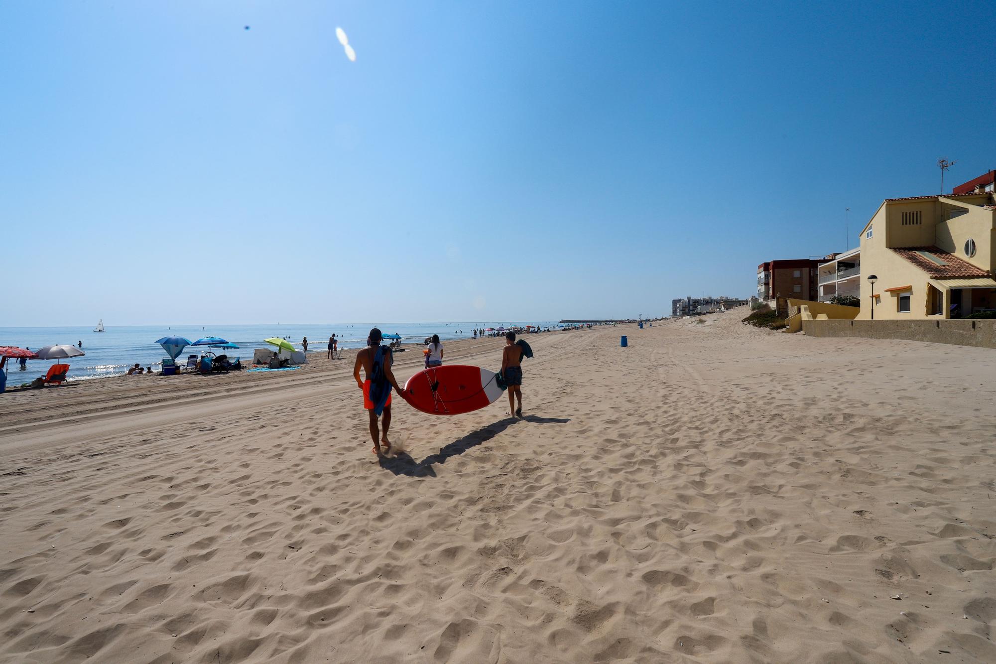 Las playas valencianas se enfrentan a graves problemas de regresión