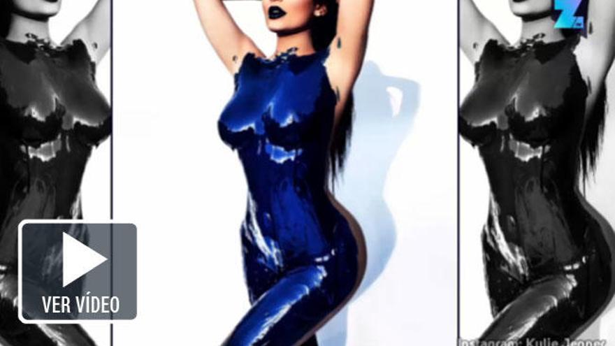 Kylie Jenner se desnuda en Internet por el arte