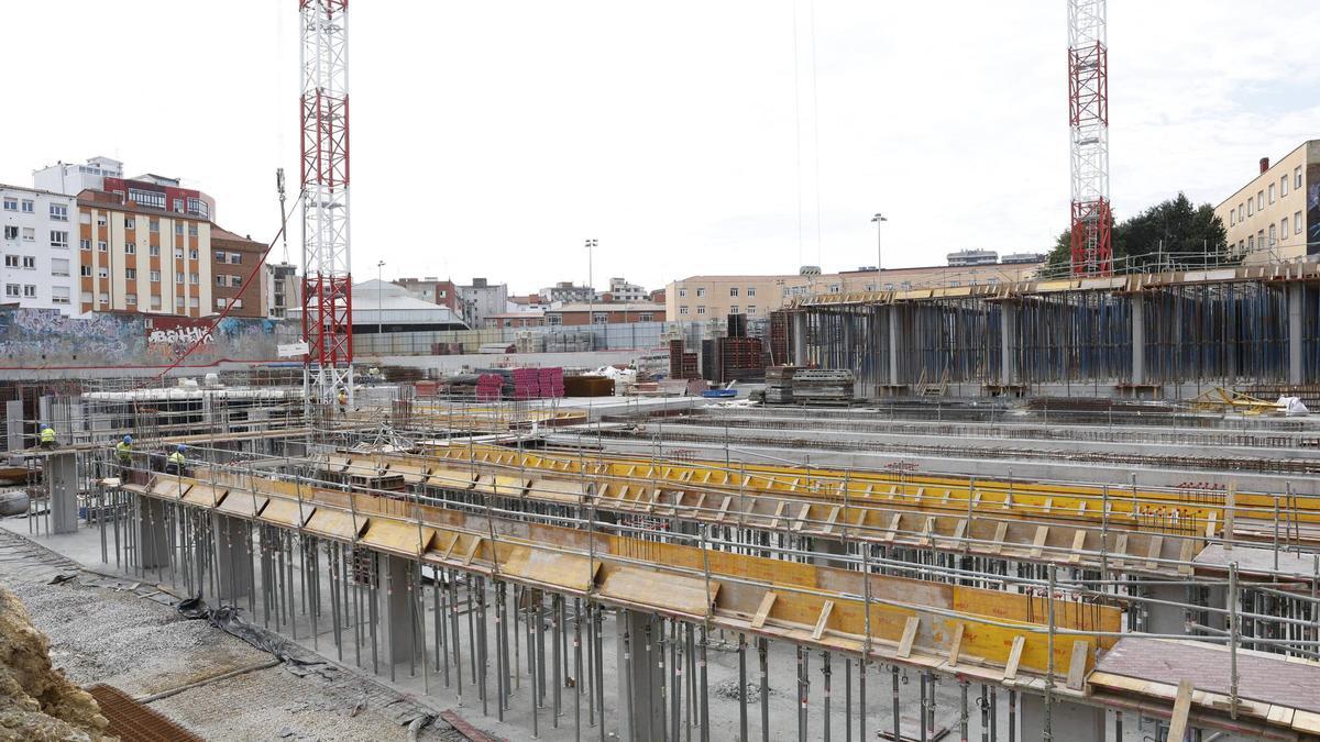 Obras en marcha en Peritos.