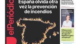 La portada de EL PERIÓDICO del 3 de mayo de 2026