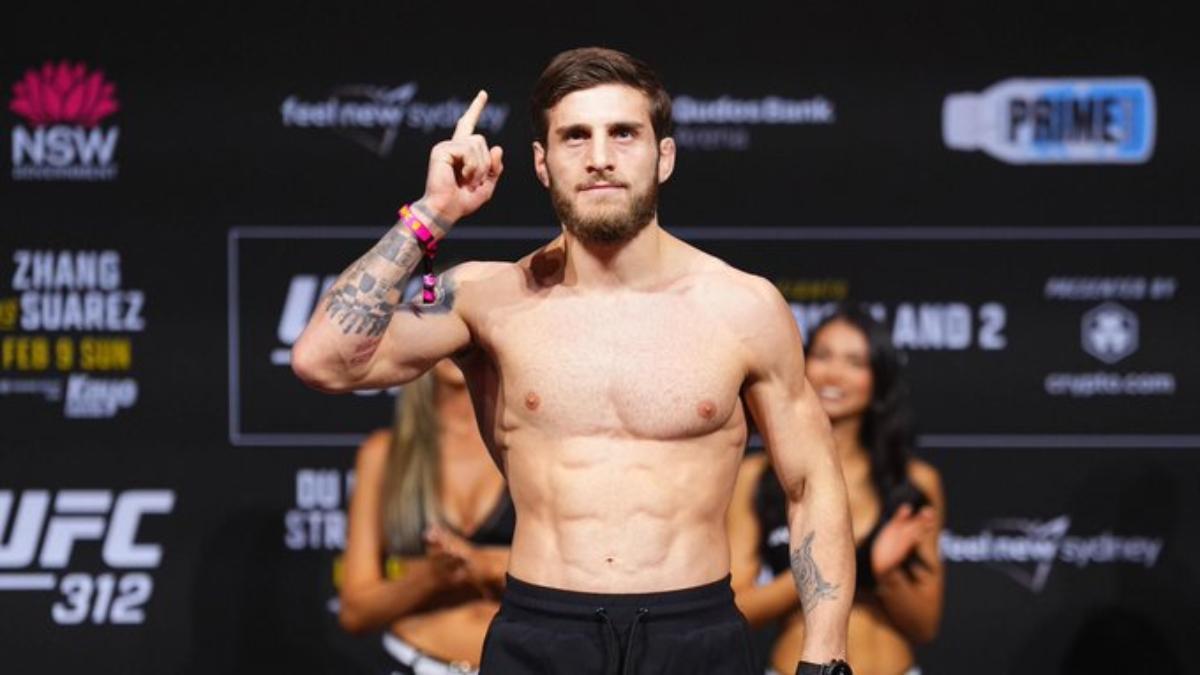 Aleksandre Topuria pelea en Qatar su segundo combate en UFC