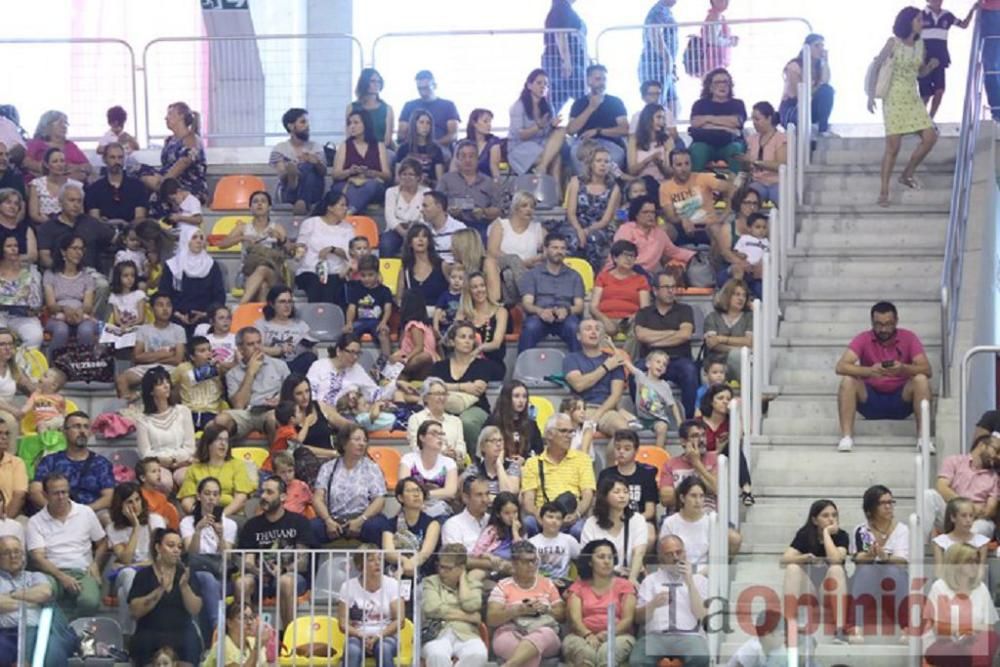 Clausura de las escuelas de Cartagena de gimnasia rítmica y estética de grupo