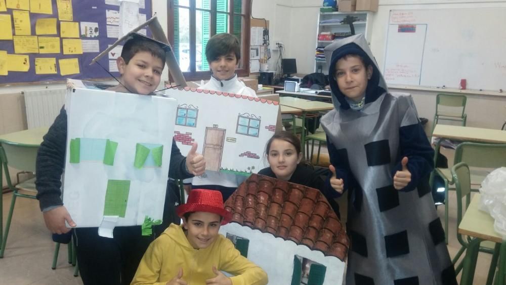 El colegio Sant Pere se inspira en sus 50 años para celebrar el carnaval