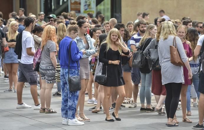 06/2017 TEROR GRAN CANARIA. Bienvenida a los alumnos de Erasmus curso 2017/18 de la ULPGC en Teror. FOTO: J.PÉREZ CURBELO