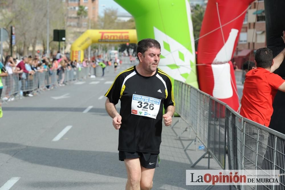 Media Maratón de Murcia: llegada (1ª parte)