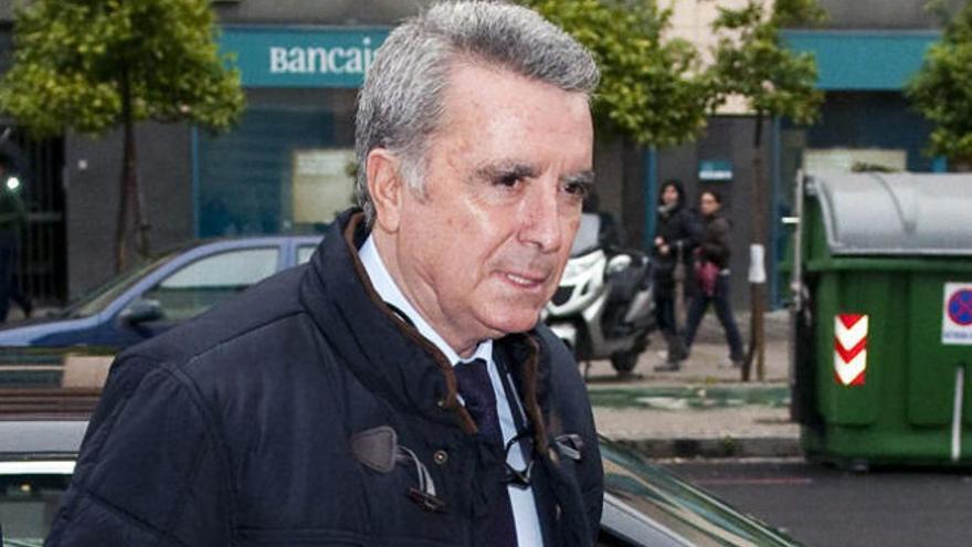 Ortega Cano a su llegada hoy a los juzgados de Sevilla