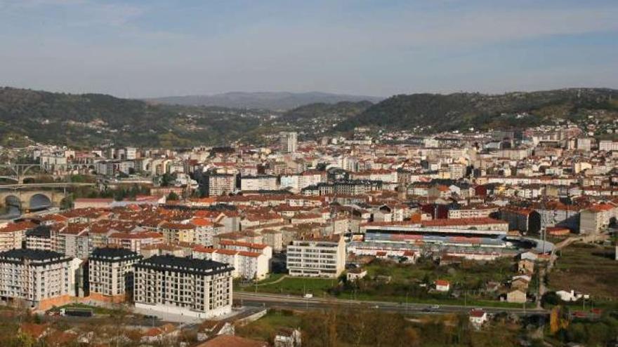 Vista de Ourense desde el Seminario .  // Jesús Regal