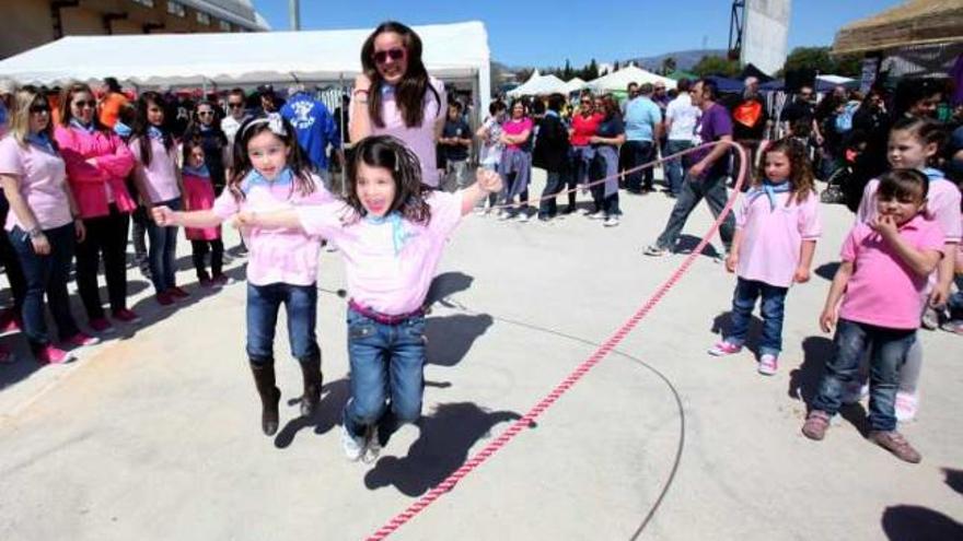 Los juegos y actividades para niños se sucedieron durante la jornada.