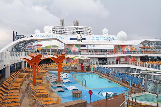 En las entrañas del 'Wonder of the Seas'