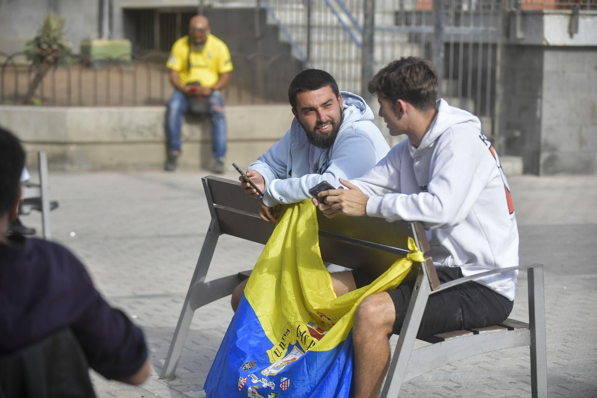 La ciudad vibró con la victoria de la UD Las Palmas contra el Cartagena