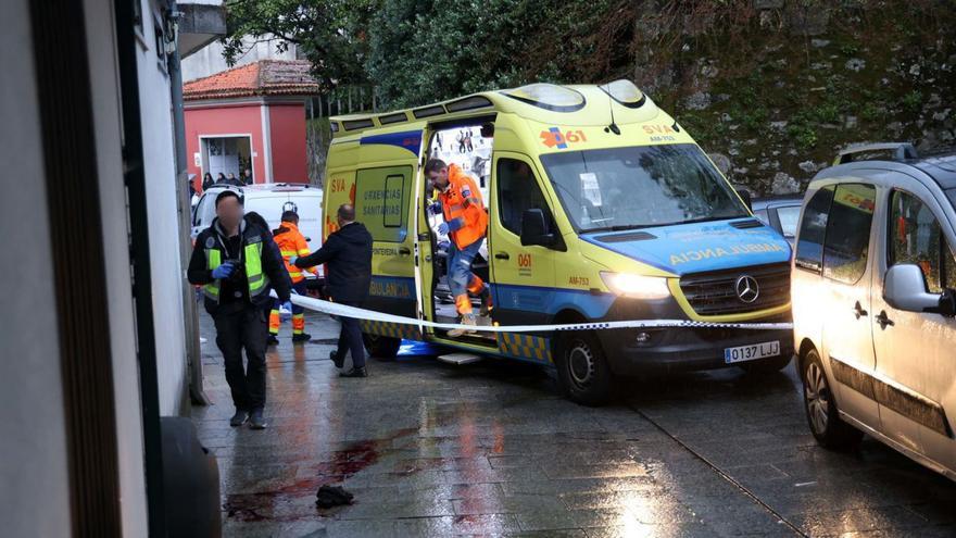 El lugar de los hechos, al que acudieron los servicios de emergencia. |   // NOÉ PARGA