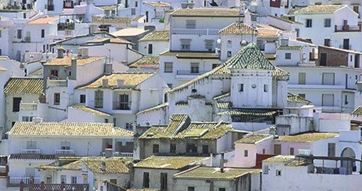 Vista panorámica de Almáchar.