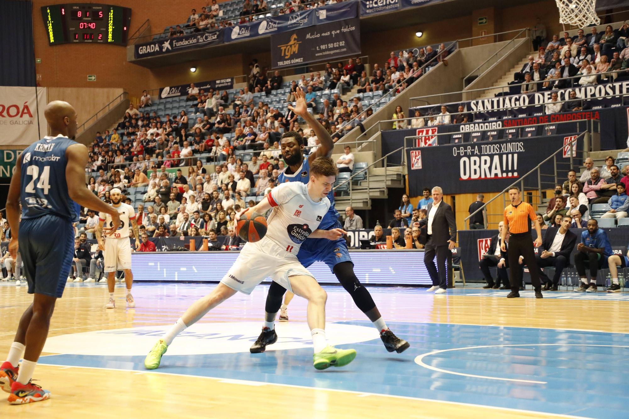 Obradoiro vs Fuenlabrada: las imágenes del partido