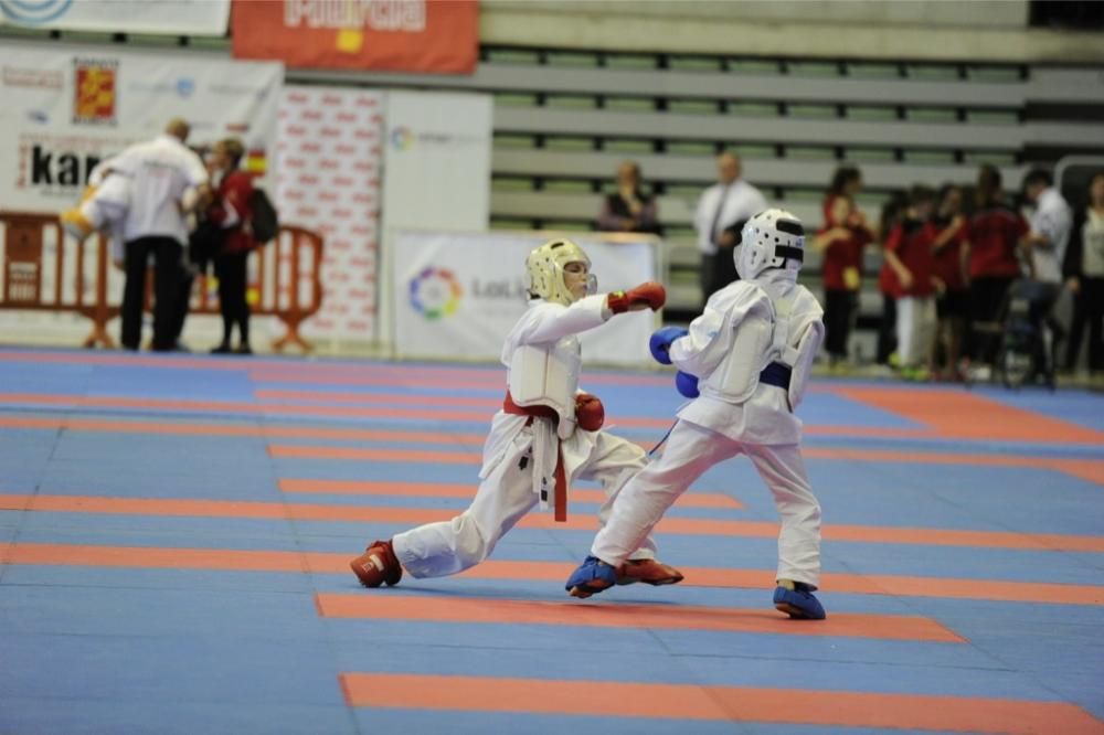 Podium del Campeonato de Kárate