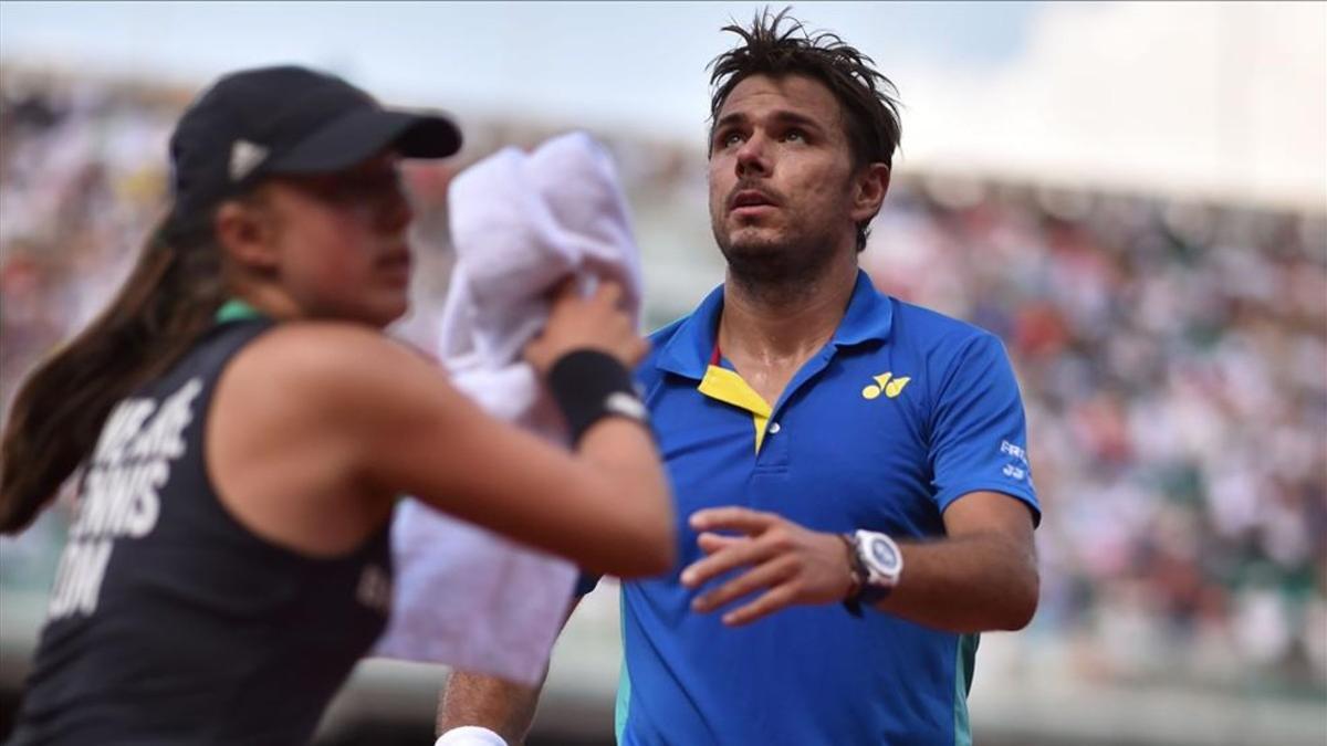 Stan Wawrinka ha llegado a cuartos sin haber cedido un set