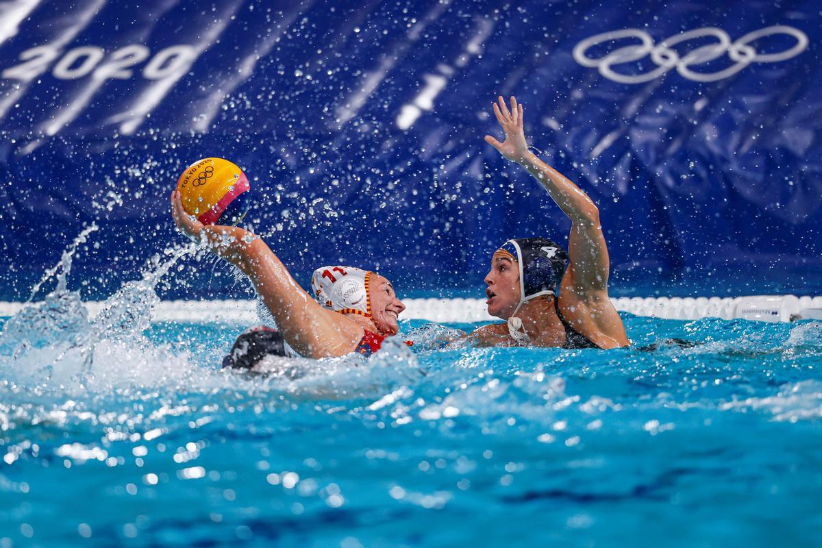 Els EUA aixafen els somnis d’Espanya a la final femenina de waterpolo