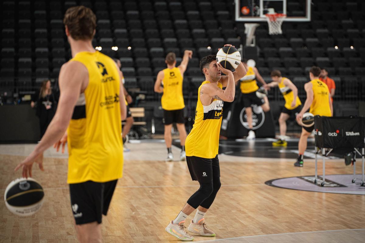 Jaime Fernández, durante la sesión de tiro de este viernes.
