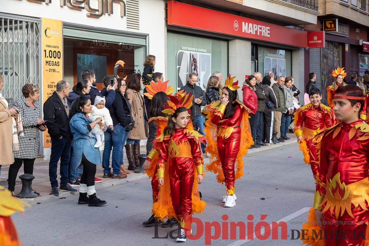 Los niños toman las calles de Cehegín en su desfile de Carnaval