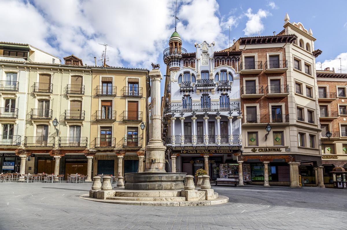 Centro urbano de Teruel