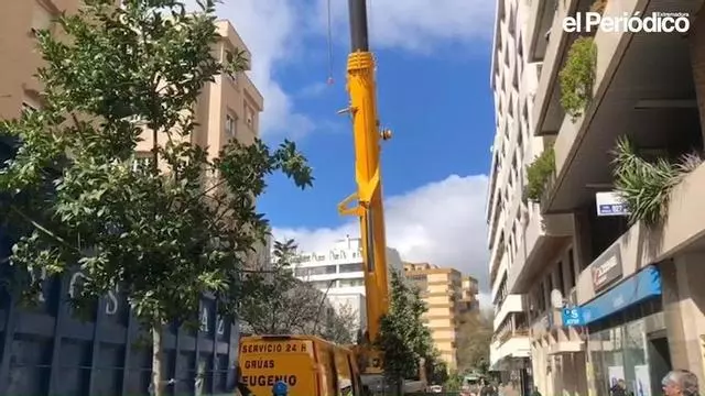 Vídeo | Retirada de un depósito de propano en Cáceres