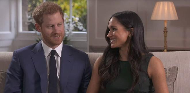 El príncipe Harry y Meghan Markle durante su entrevista en televisión