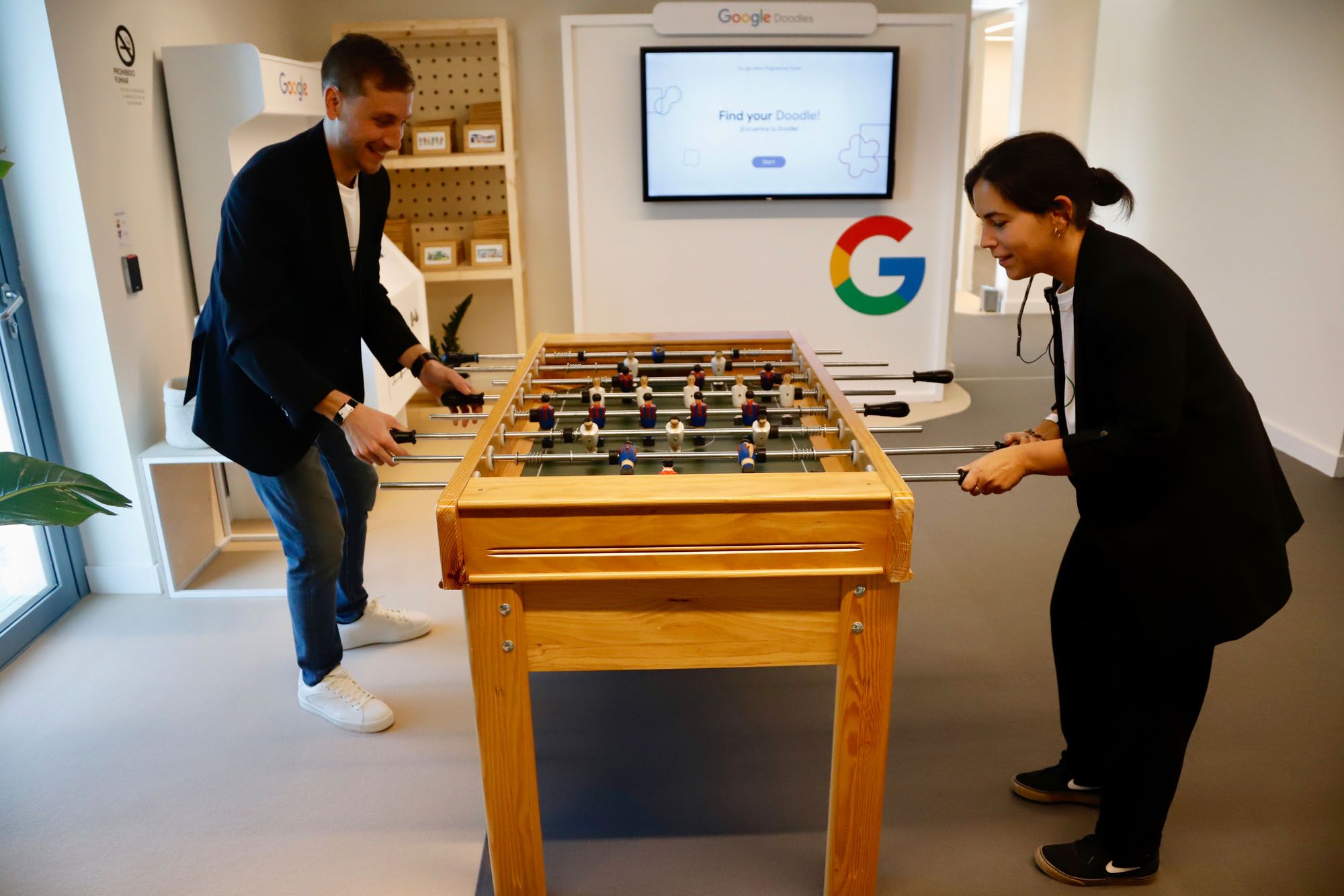 La inauguración del Centro de Ciberseguridad de Google en Málaga, en imágenes