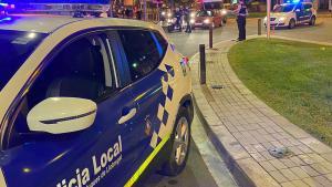 Detingut per, presumptament, atacar amb un filferro un agent a Esplugues