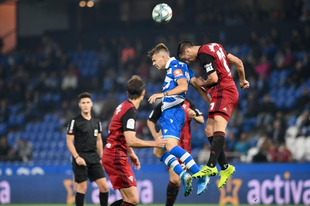 El Dépor no pasa del empate ante el Mirandés