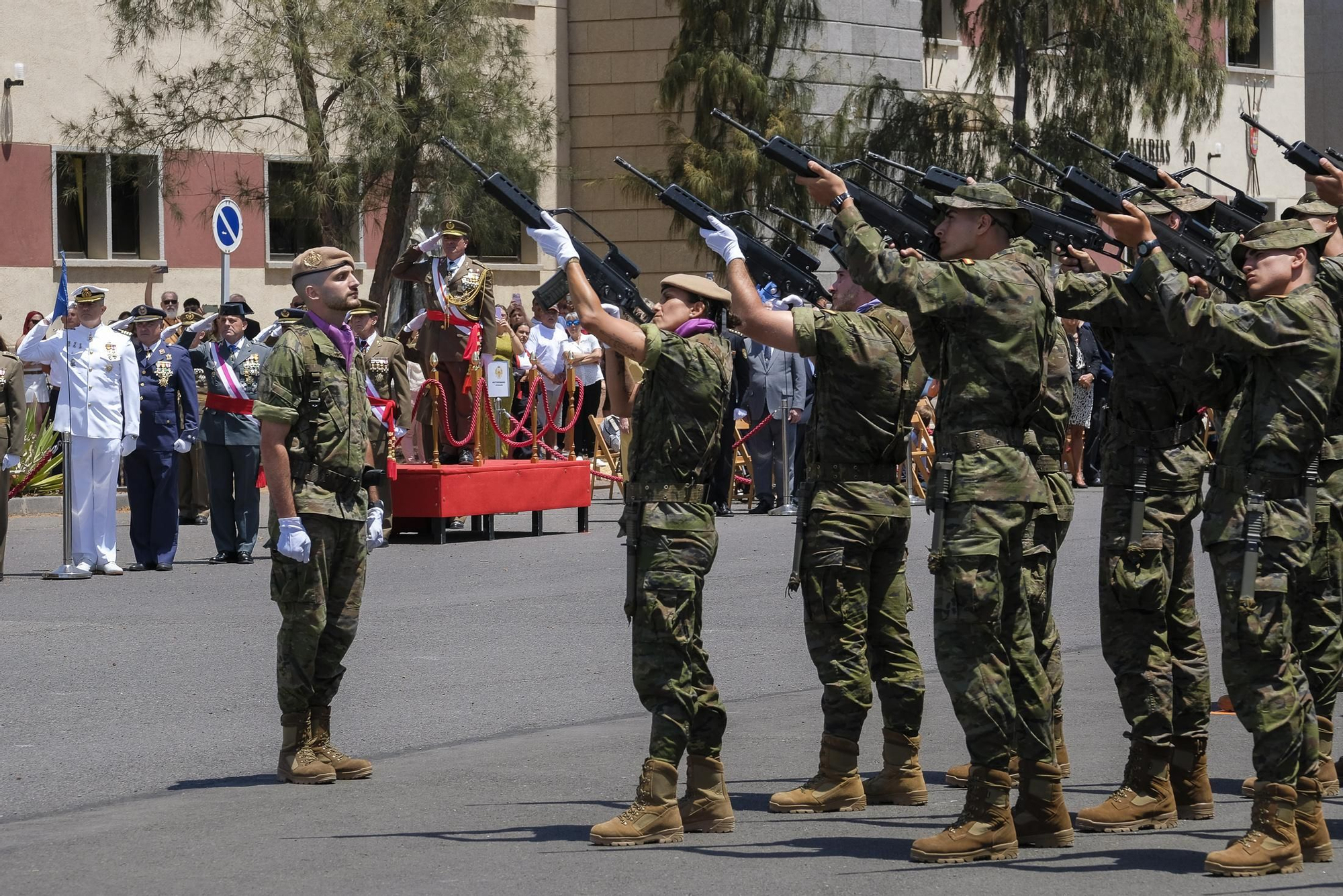 Acto militar por la festividad de San Fernando, patrón del Arma de Ingenieros