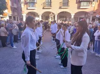 VIDEO | Danza del paloteo en la procesión del Corpus de Benavente