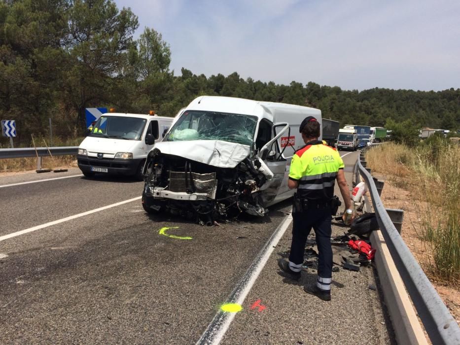 Accident mortal a Castellfollit del Boix