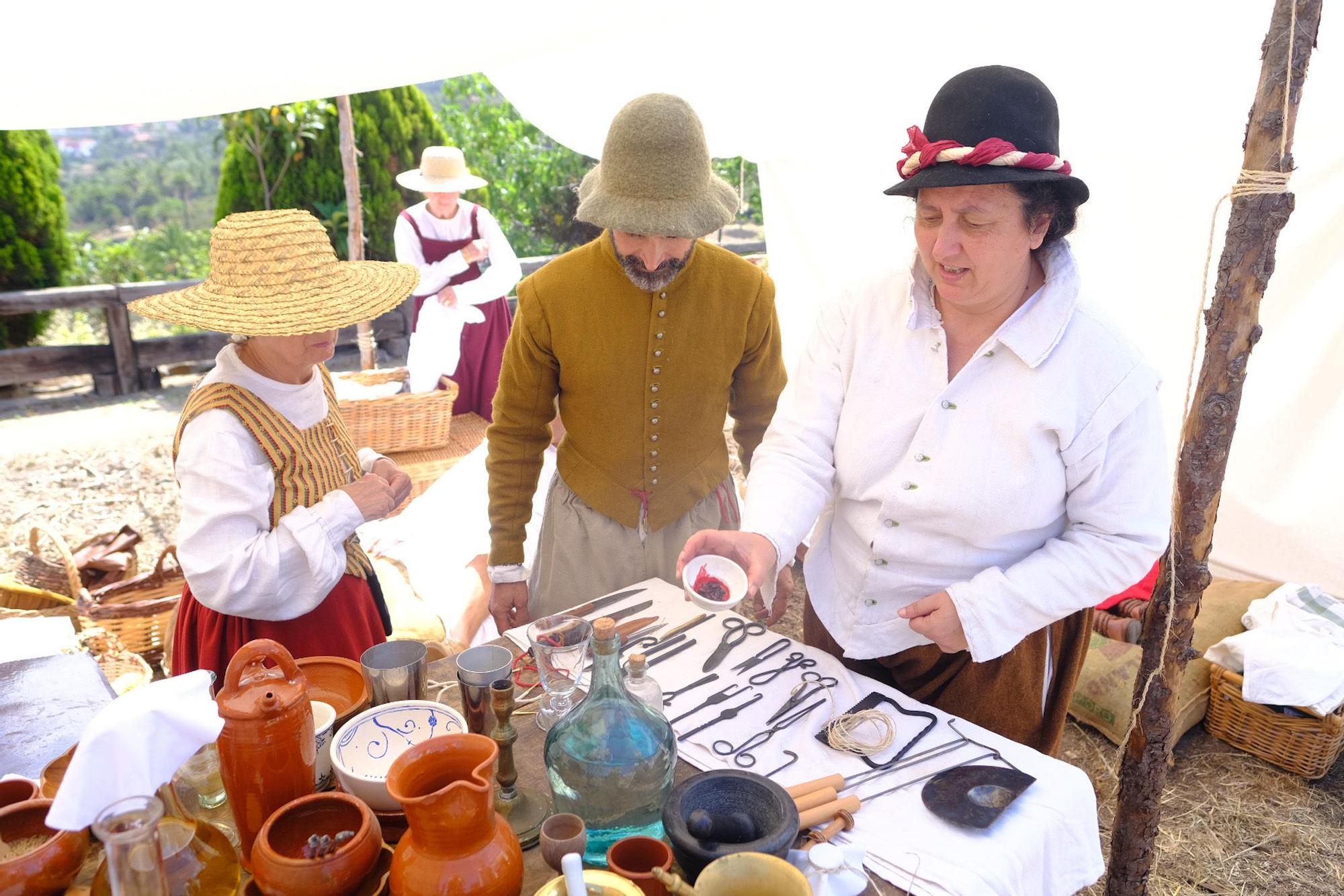 Recreación histórico de la Batalla del Batán en Santa Brígida