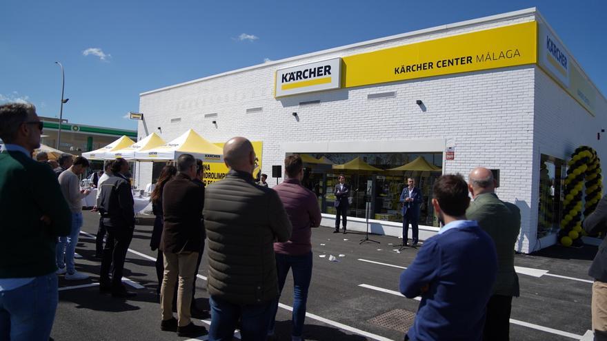 La compañía alemana Kärcher quiere duplicar ventas en Málaga con la apertura de su nueva sede