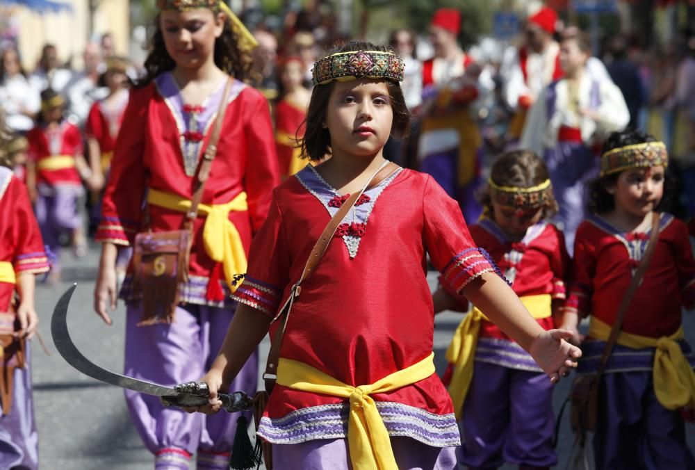 Desfile infantil de los Moros y Cristianos de Ibi