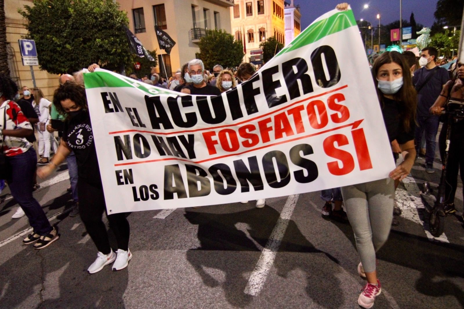 Manifestación por el Mar Menor en Murcia