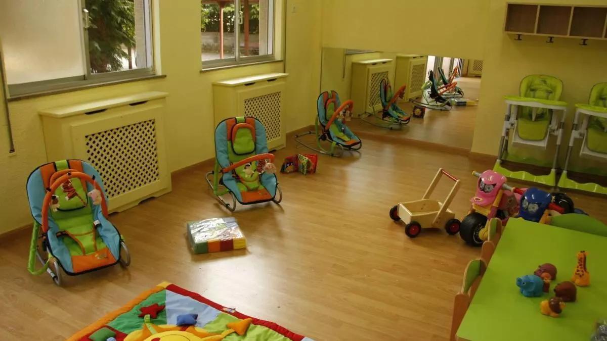 Aula de una escuela infantil en una imagen de archivo.