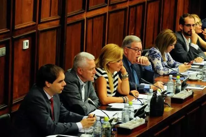 Primer pleno del Cabildo de Gran Canaria tras las elecciones del 24M